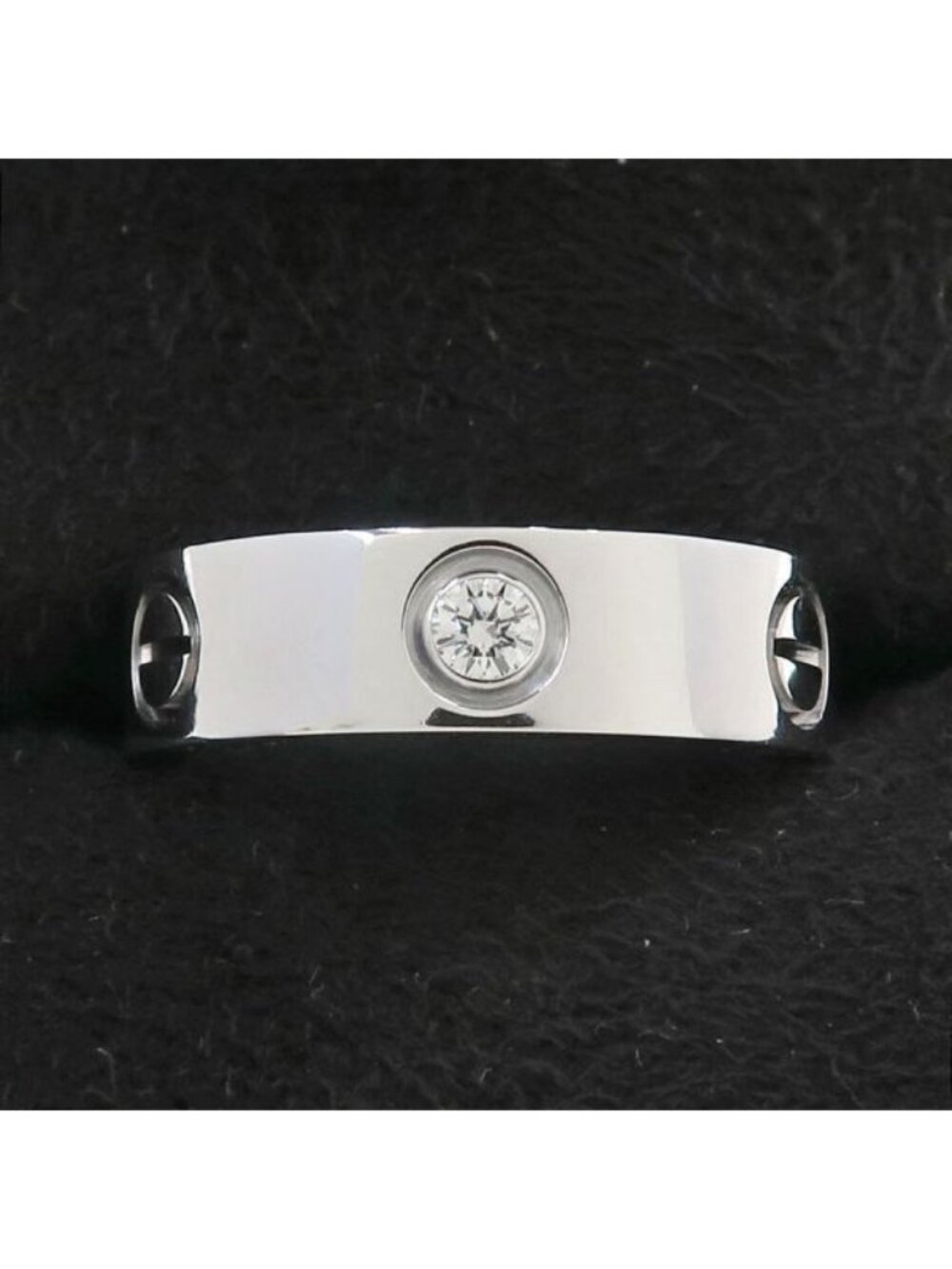 Cartier Love Ring Half Diamond